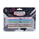 Marcador Metalizado BRW COM 6 UNIDADES
