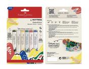 Marcador Multimark Faber-Castell com 6 Cores Básicas - Shake & Paint Marcador Multimark Faber-Castell com 6 Cores Básicas - Shake & Paint