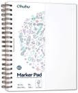Marcador Ohuhu, dupla face, 7 x 10 polegadas, 150 g/m2, 120 páginas