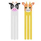 Marcador Pagina Livro Caderno ANIMAIS PET BOOKMARK Criativo Leitura Divertido personalizado