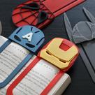 Marcador Pagina Livro Caderno HEROIS BOOKMARK Criativo Leitura Divertido personalizado