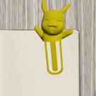 Marcador Pagina Livro Caderno PIKACHU BOOKMARK Criativo Leitura Divertido personalizado
