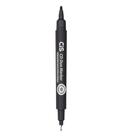 Marcador Para Cd 2 Pontas Duo Marker Preto 1.0 e 0.7 - Cis