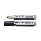 Marcador para Quadro Branco Compactor Preto Marcador para Quadro Branco Compactor Preto