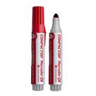 Marcador para Quadro Branco Compactor Vermelho com Traço Variante de 2mm a 5 mm