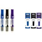 Marcador Para Quadro Branco Refil Pilot VBoard Master Kit 03 Unidades