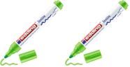 Marcador para Tecido edding 4500 Verde-Claro 2 mm - 2 Unidades Marcador para Tecido edding 4500 Verde-Claro 2 mm - 2 Unidades
