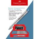 Marcador Permanente 1.0 Azul Metal Faber Castell