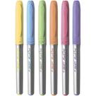 Marcador Permanente Cores Pasteis 6 Cores Bic Marcador Permanente Cores Pasteis 6 Cores Bic