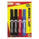 Marcador permanente Marks-A-Lot Regular Chisel Tip, conjunto de 4 Marcador permanente Marks-A-Lot Regular Chisel Tip, conjunto de 4