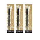 Marcador Permanente Pilot Gold, Extra Fino, Kit com 3 Unidades