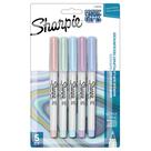 Marcador permanente Sharpie Mystic Gems Ultrafine Point, pacote com 5