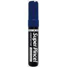 Marcador Permanente Super Pincel Azul Compactor