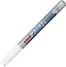 Marcador Permanente Uni Paint Uni-ball Prata Extra Fino Px-203