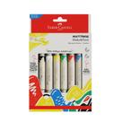 Marcador Posca Multimark Ponta Dupla Com 6 Faber- Castell Marcador Posca Multimark Ponta Dupla Com 6 Faber- Castell