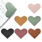 Marcador Winjeto Leather Heart 6 peças para leitura de livros