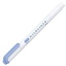 Marcador ZEBRA B-WKT7-MDB Mildliner Azul Escuro, 10 Canetas