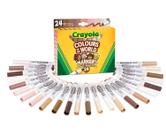 Marcadores Crayola 58-7804 Ponta Maxi Lavável Pacote com 24 Unidades
