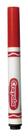 Marcadores Crayola Broad Line Red 12ct para crianças de mais de 3 anos