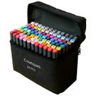 Marcadores de álcool CREATSPARK 80 cores, recarregáveis com ponta dupla Marcadores de álcool CREATSPARK 80 cores, recarregáveis com ponta dupla