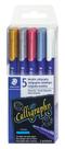 Marcadores de Caligrafia Metálicos STAEDTLER 5 Cores 2,8mm