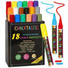 Marcadores de giz Chalktastic Fantastic Mega 18, pacote com ponta de 6 mm