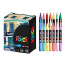 Marcadores de pintura Posca 1M Extra Fine com pontas substituíveis x21