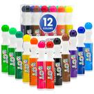 Marcadores de pontos Playkidiz laváveis em 12 cores para crianças pequenas de 40 ml Marcadores de pontos Playkidiz laváveis em 12 cores para crianças pequenas de 40 ml