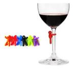 Marcadores De Taça De Vinho E Drinks Kit Com 6 Peças Premium
