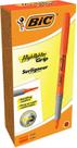 Marcadores fluorescentes BIC Grip color naranja - Paquete de 12