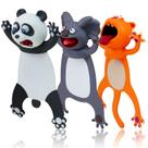 Marcadores GoosWeXMzl Wacky Pals Animais fofos para crianças, 3 unidades Marcadores GoosWeXMzl Wacky Pals Animais fofos para crianças, 3 unidades