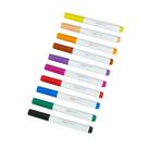 Marcadores laváveis Amazon Basics Broad Line, 10 unidades, 1 pacote
