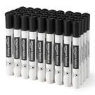 Marcadores para Quadro Branco Amazon Basics Preto Ponta Chanfrada Pacote com 36 Marcadores para Quadro Branco Amazon Basics Preto Ponta Chanfrada Pacote com 36