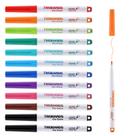 Marcadores para Quadro Branco TWOHANDS Ponta Ultra Fina 12 Cores