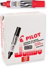 Marcadores permanentes Pilot Super Color Jumbo Red Ink, pacote com 12 Marcadores permanentes Pilot Super Color Jumbo Red Ink, pacote com 12