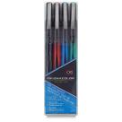 Marcadores Prismacolor Premier Fine Line, kit com 4 cores básicas