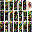 Marcadores Scratch Art Blulu 100 unidades e 20 estilos para crianças