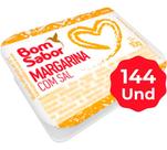 Margarina Bom Sabor 10g Blister Sachê 144un - Caixa Fechada