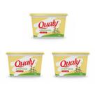 Margarina Qualy com Sal 1KG Kit 3 Potes