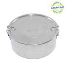 Marmita Pequena Em Aluminio Redonda N 12 500 ml - Global Alumínio