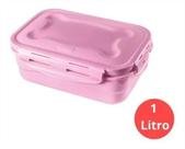 Marmita retangular hermetic ware - 1 lt