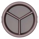 Marmita Termica Tekcor Com Presilha 3 Divisao 1,5L Bege 09003.1241.12