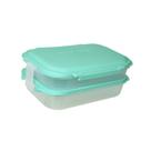 Marmiteira light duplo (560ml/460ml) - cor verde Marmiteira light duplo (560ml/460ml) - cor verde