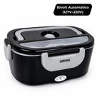 Marmiteira Marmita Elétrica Térmica de Alimento Bivolt Preta 1,5 Litro Aquecimento Rápido Portátil Marmiteira Marmita Elétrica Térmica de Alimento Bivolt Preta 1,5 Litro Aquecimento Rápido Portátil