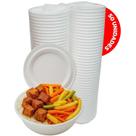 Marmitex Isopor Spumapac N8 Com Tampa 850ml Pacote 50 Unidades Delivery Transporte de Alimentos