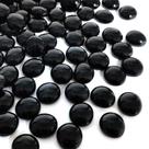 Mármores de vidro FANTIAN Black 2,27 kg para enchedores de vasos e tanque de peixes