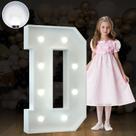 Marquee Light Up Letters imprsv 3FT Cool White D Marquee Light Up Letters imprsv 3FT Cool White D
