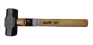 Marreta De Aço Forjado 1kg Com Cabo De Madeira Marreta De Aço Forjado 1kg Com Cabo De Madeira