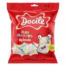 Marshmallow Baunilha Recheio Morango Twist Color Maxmallows 135g Docile