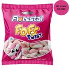 Marshmallow Florestal Fofs Twist Rosa Branco 220G Kit Com 6 Marshmallow Florestal Fofs Twist Rosa Branco 220G Kit Com 6